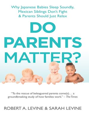 cover image of Do Parents Matter?
